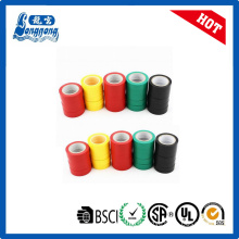 Black PVC electrical insulation tapes